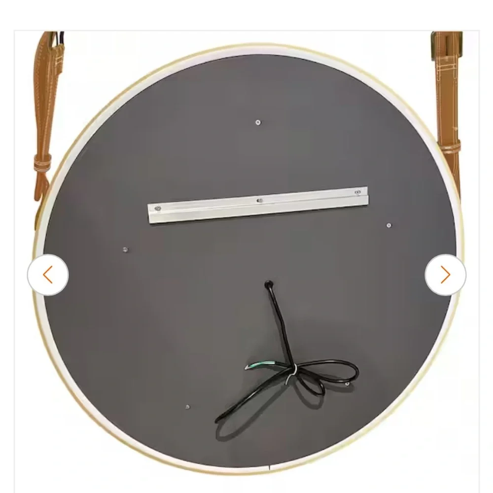 Round LED decorative bathroom mirror with anti-fog BRAND NEW
